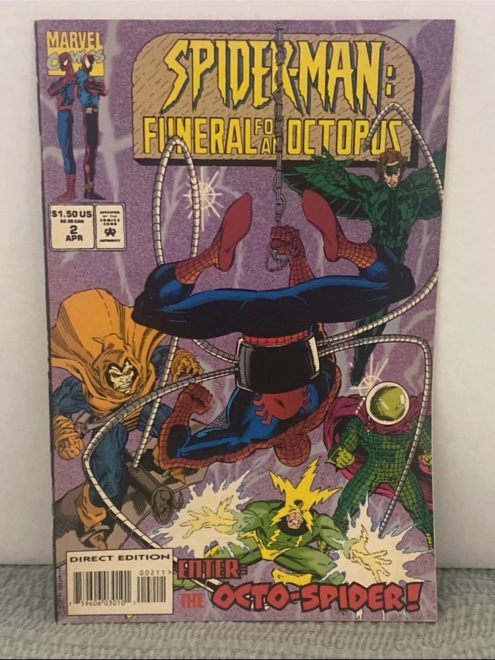 Spider-Man: Funeral for an Octopus #2 #3